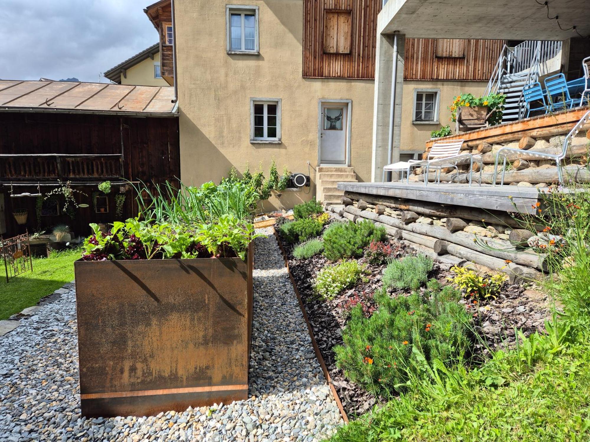 Nostalgie Bed & Breakfast Chraemerhus Curaglia Exterior foto